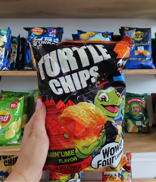 Turtle Chips Flamin’Lime 160g