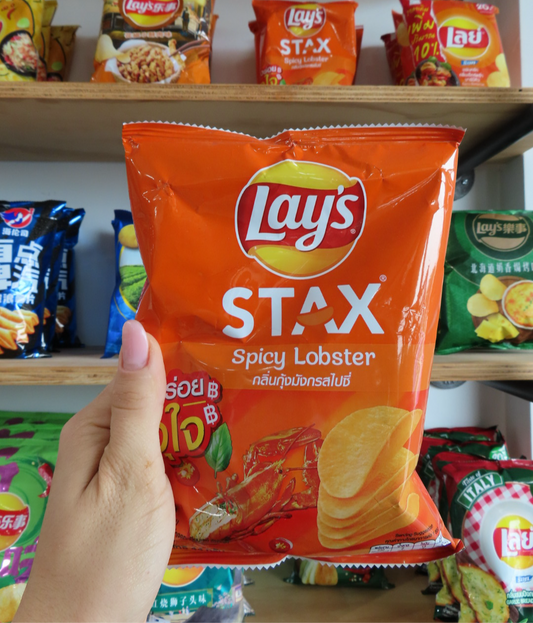 Lays STAX Spicy Lobster