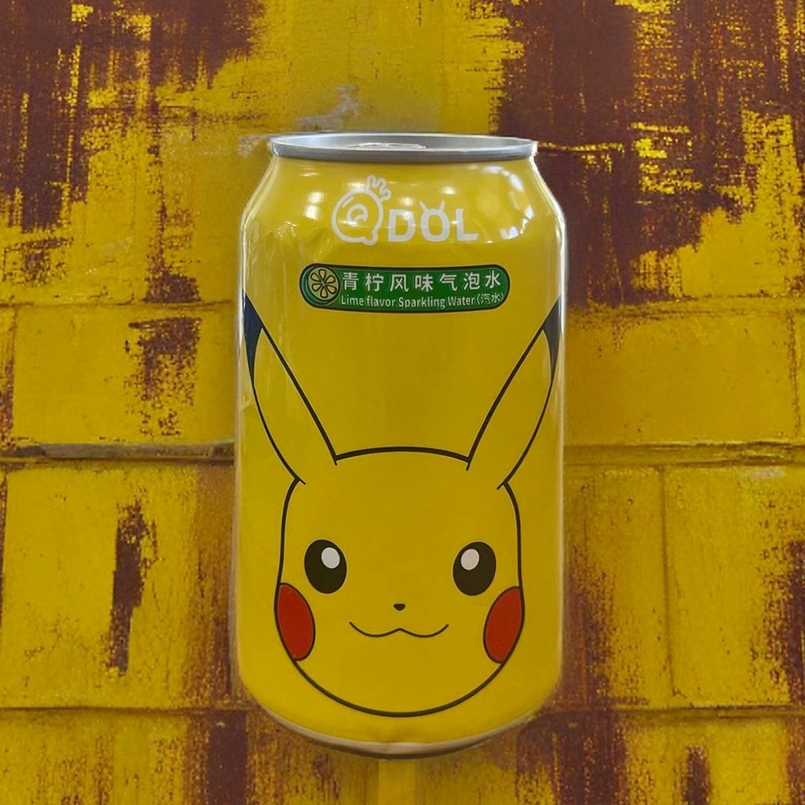 Pokemon Edition - Pikachu Lime Flavor Sparkling Water