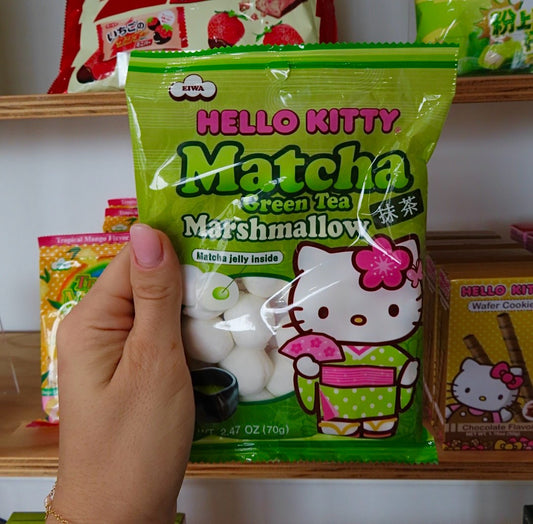 Hello Kitty Matcha Green Tea Marshmallows