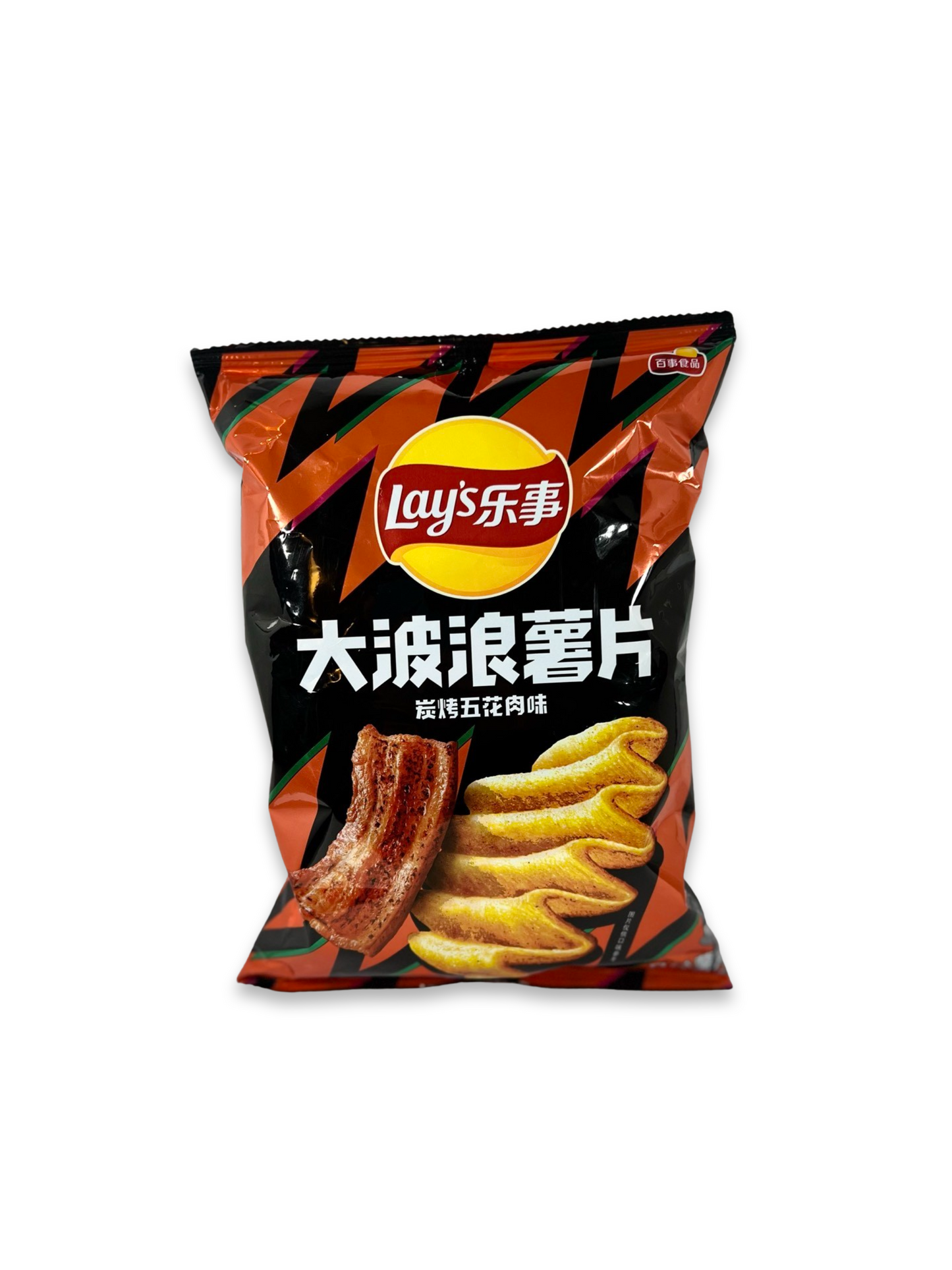 Lay's Ridged Potato Chips - Grilled Pork