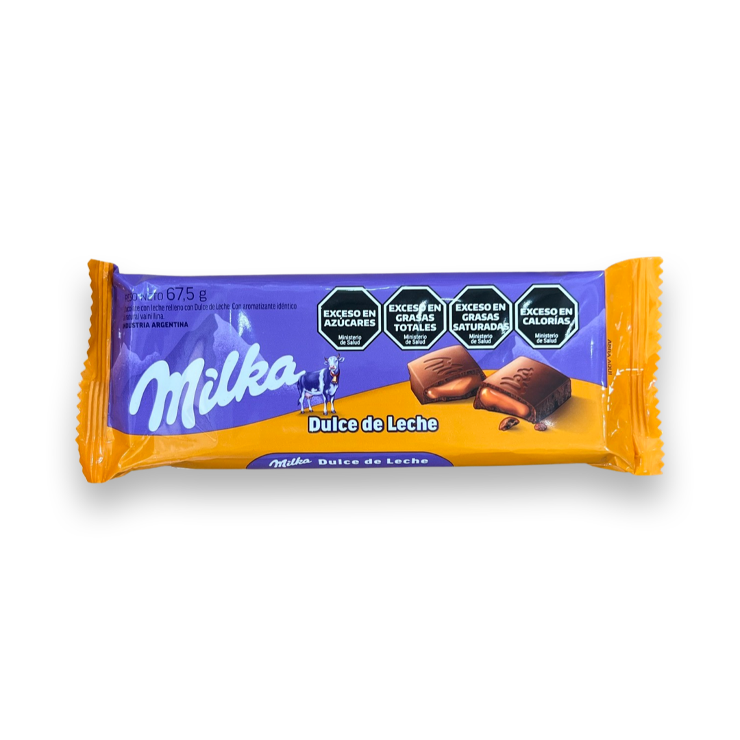 Milka Milk Chocolate filled with Dulce de Leche