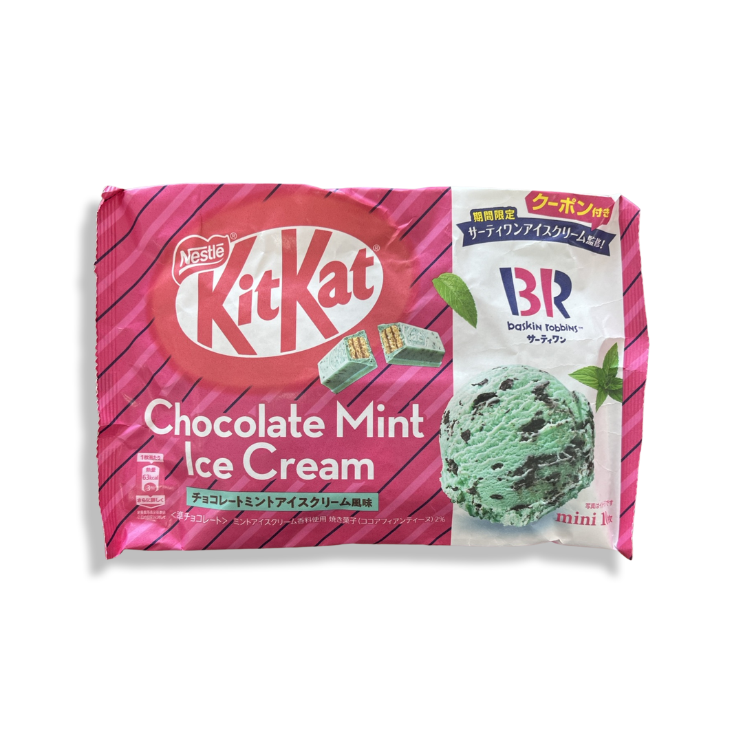Kitkat Baskin Robbins Chocolate Mint Icecream